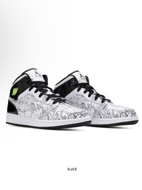 2021 KIDS 
Air Jordan 1 Mid SE GS 'DIY'